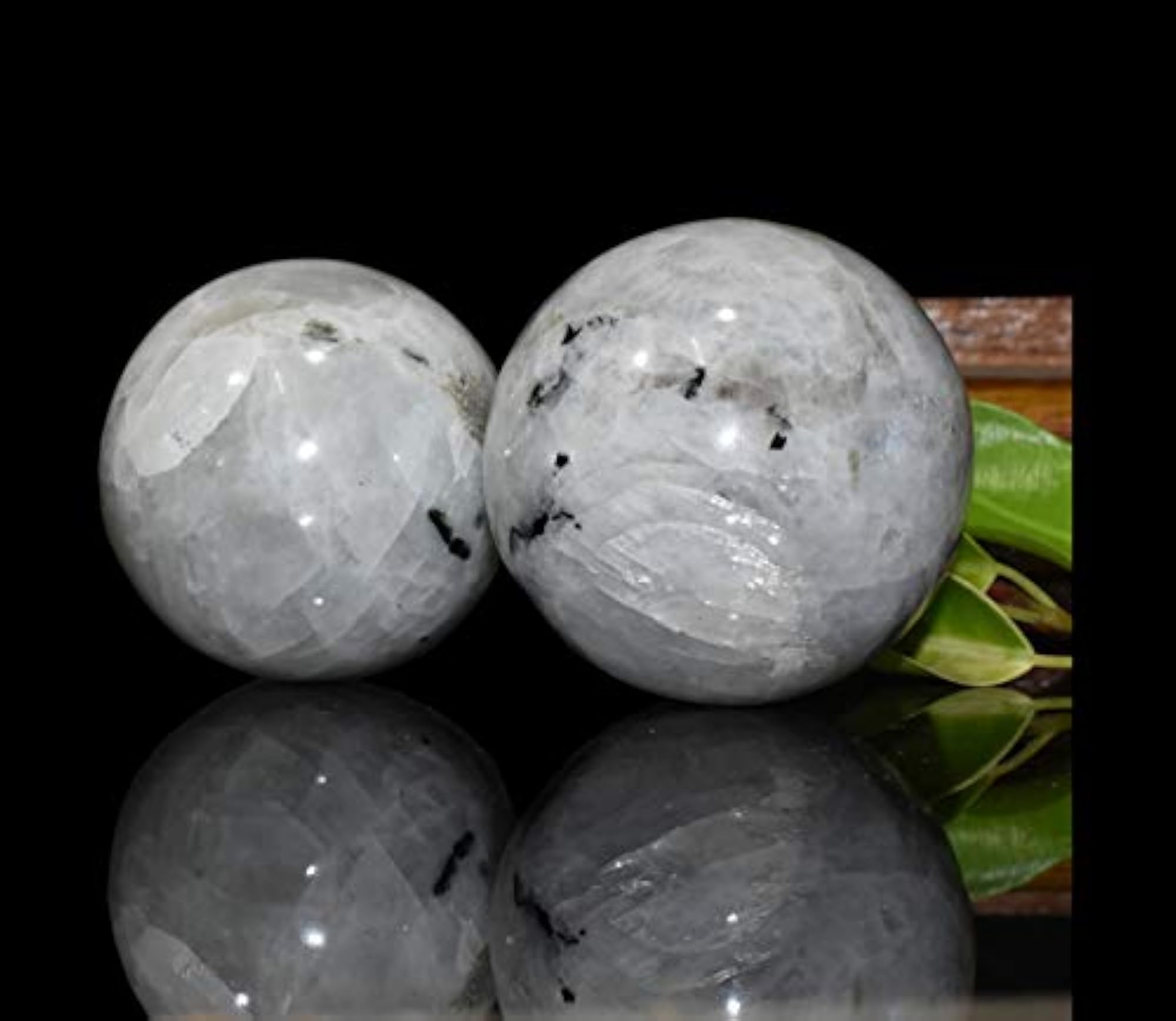 Rainbow Moonstone Chakra Balancing Sphere, Natural Healing Stone